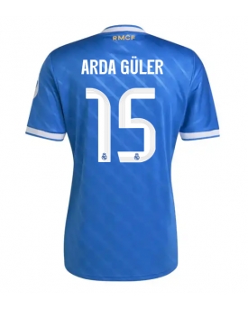 Real Madrid Arda Guler #15 Maglia Gara Terza Repliche 2025-26 Maniche Corte